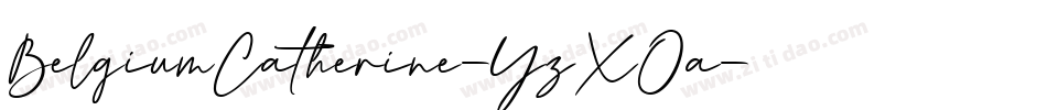 BelgiumCatherine-YzX0a字体转换