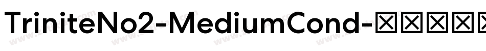 TriniteNo2-MediumCond字体转换