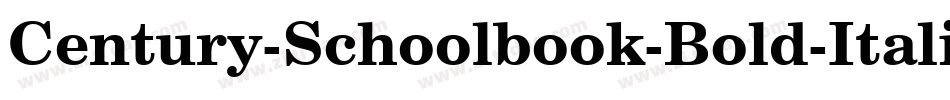 Century-Schoolbook-Bold-Italic字体转换 Century-Schoolbook-Bold-Italic字体转换