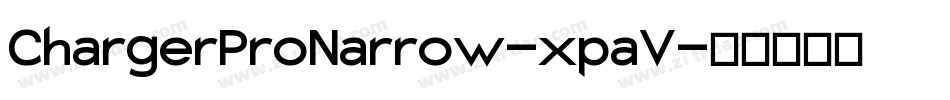 ChargerProNarrow-xpaV字体转换