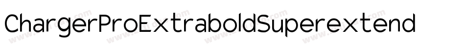 ChargerProExtraboldSuperextendedOblique-eJxO字体转换