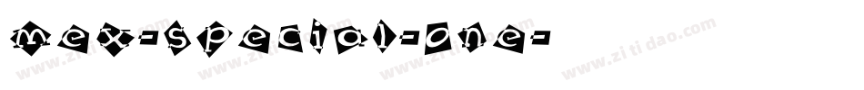 Mex-Special-One字体转换