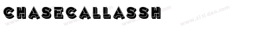 ChaseCallasSH字体转换
