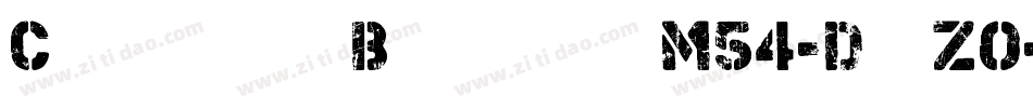 CharlieBrownM54-DdZ0字体转换