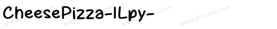 CheesePizza-lLpy字体转换