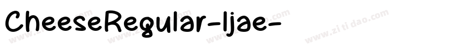 CheeseRegular-ljae字体转换