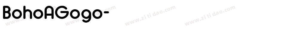 BohoAGogo字体转换