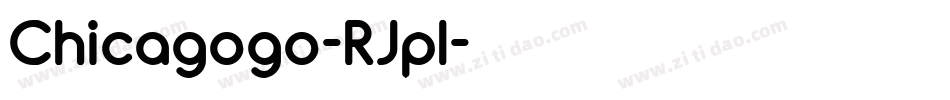 Chicagogo-RJpl字体转换