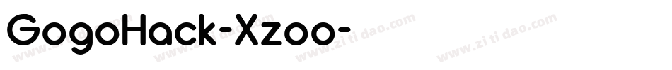 GogoHack-Xzoo字体转换