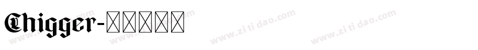 Chigger字体转换