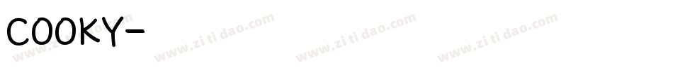 COOKY字体转换