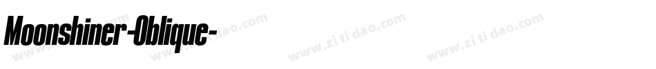 Moonshiner-Oblique字体转换 Moonshiner-Oblique字体转换