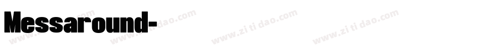 Messaround字体转换