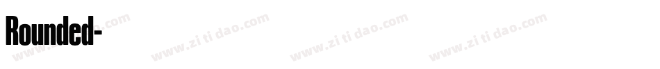 Rounded字体转换 Rounded字体转换