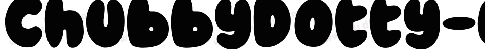 ChubbyDotty-6YeBD字体转换