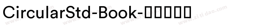CircularStd-Book字体转换