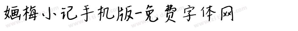 婳梅小记手机版字体转换