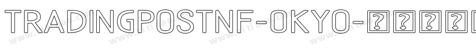 TradingPostNf-0KYo字体转换