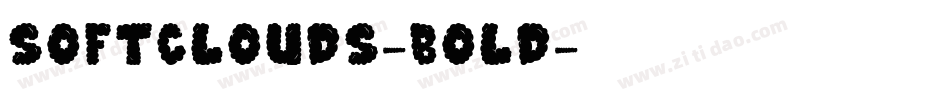 SoftClouds-Bold字体转换