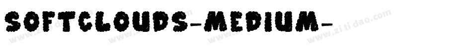 SoftClouds-Medium字体转换