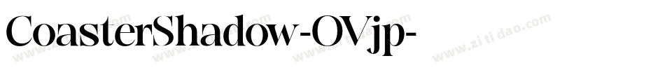CoasterShadow-OVjp字体转换