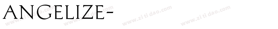 ANGELIZE字体转换