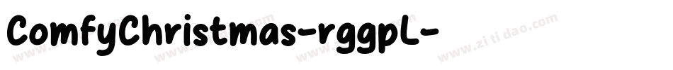 ComfyChristmas-rggpL字体转换