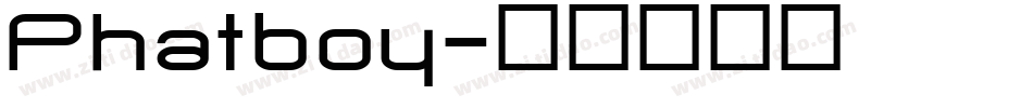 Phatboy字体转换