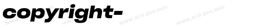 copyright字体转换 copyright字体转换