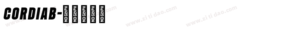 CORDIAB字体转换