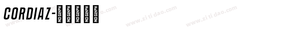 CORDIAZ字体转换