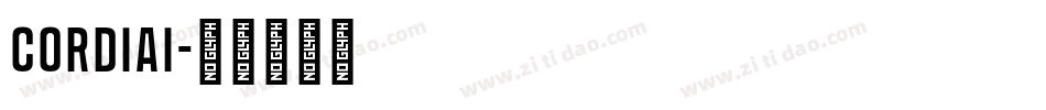 CORDIAI字体转换