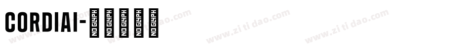 CORDIAI字体转换