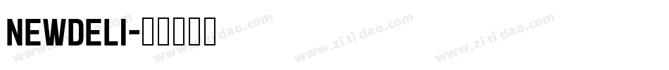 NewDeli字体转换