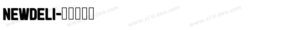 NewDeli字体转换