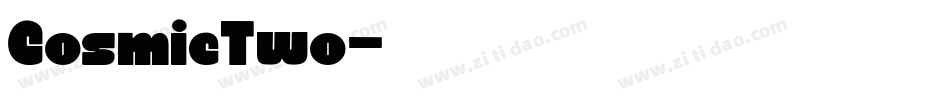 CosmicTwo字体转换