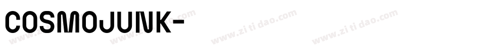 Cosmojunk字体转换