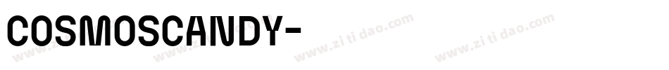 Cosmoscandy字体转换
