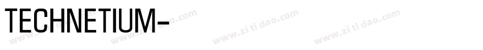 Technetium字体转换