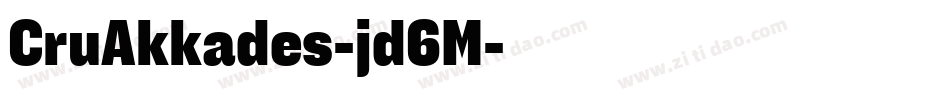 CruAkkades-jd6M字体转换