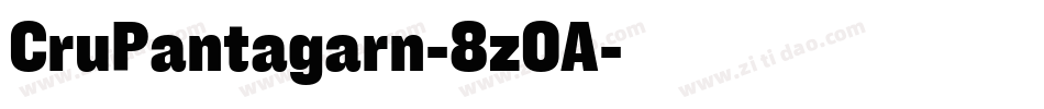 CruPantagarn-8z0A字体转换