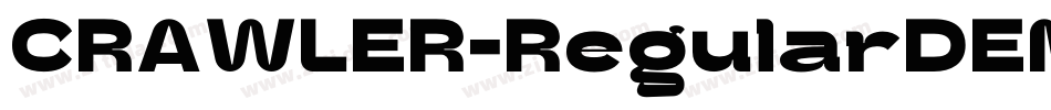 CRAWLER-RegularDEMO字体转换 CRAWLER-RegularDEMO字体转换