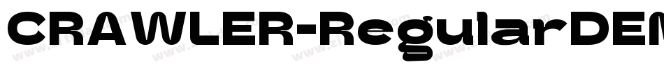 CRAWLER-RegularDEMO字体转换 CRAWLER-RegularDEMO字体转换