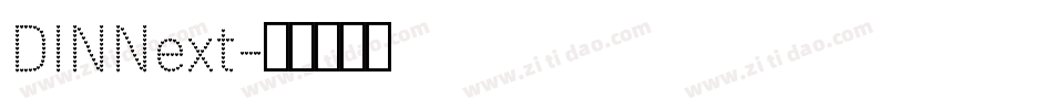 DINNext字体转换 DINNext字体转换