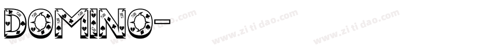 Domino字体转换