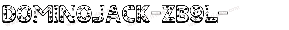 DominoJack-zB9l字体转换