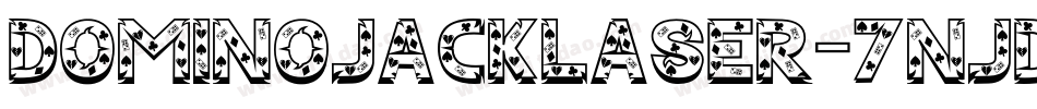 DominoJackLaser-7njD字体转换