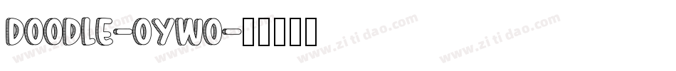 Doodle-OyWO字体转换