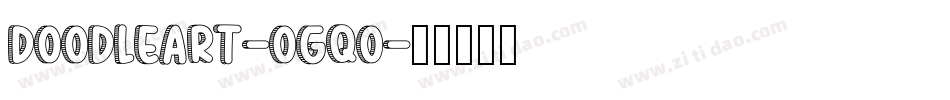 DoodleArt-ogqo字体转换