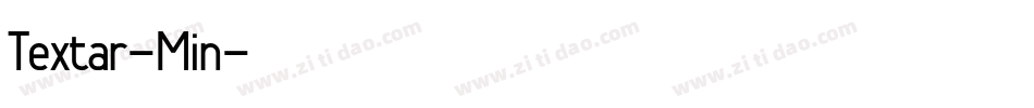 Textar-Min字体转换